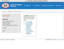 Tablet Screenshot of centralontario.cioc.ca