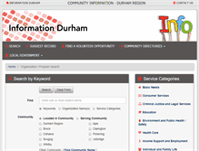 Tablet Screenshot of durham.cioc.ca